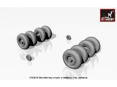 B-52 Stratofortress Wheels, Weighted - image 2