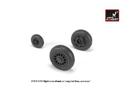 F-117a Wheels W/ Weighted Tires - image 3