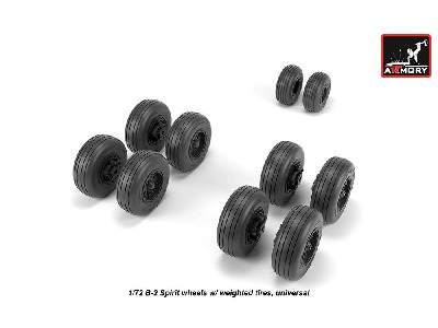 B-2 Spirit Wheels W/ Weighted Tires - image 2