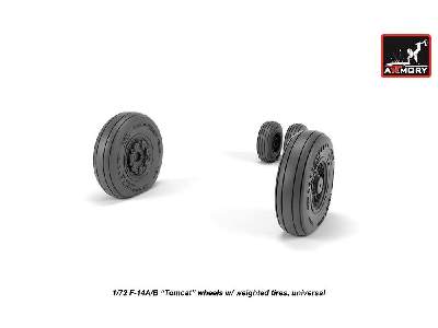 F-14a/B Tomcat Wheels W/ Weighted Tires - image 2