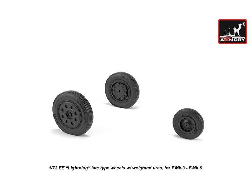 Ee Lightning-ii Wheels W/ Weighted Tires, Late - image 1