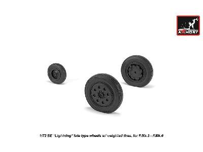 Ee Lightning-ii Wheels W/ Weighted Tires, Late - image 3