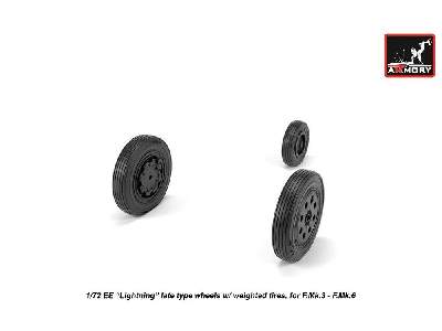 Ee Lightning-ii Wheels W/ Weighted Tires, Late - image 4