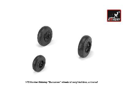 Hawker-siddeley Buccaneer Wheels W/ Weighted Tires - image 4