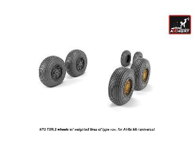 Bac Tsr.2 Wheels W/ Weighted Tires, Type A - image 2