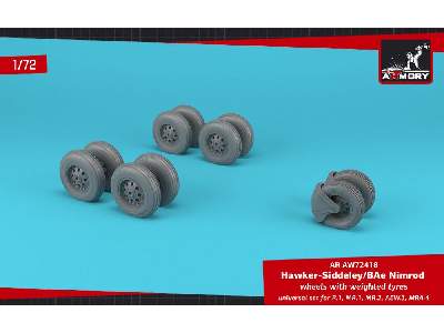 Bae Nimrod Wheels W/ Weighted Tires - image 2