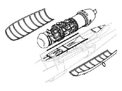 He 162A Salamander engine set - image 1