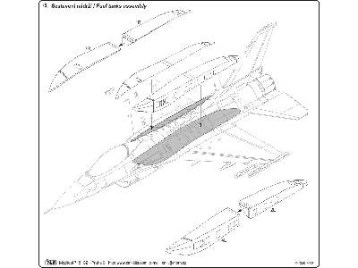 Fast Pack for F-16C/D Block 52+ for Tamiya - image 3