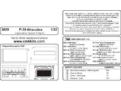 P-39D Airacobra - Engine set for Special Hobby - image 2