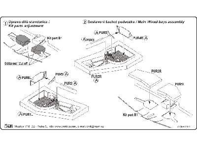 P-39D Airacobra - Undercarriage set for Special Hobby - image 3