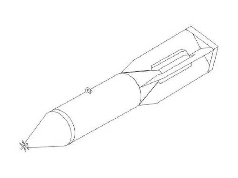 Imperial Japanese Naval Bombs 250 kg 1/32 (2 pcs) - image 1