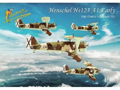 Henschel Hs123 A1 Spanish Civil War Early Legion Condor - image 3