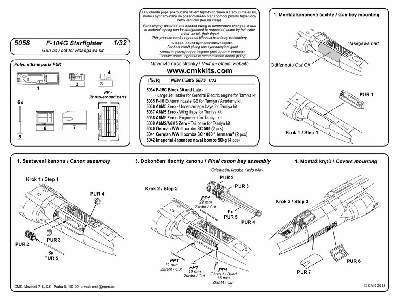 F-104 Starfighter  Gun bay for Hasegawa - image 2