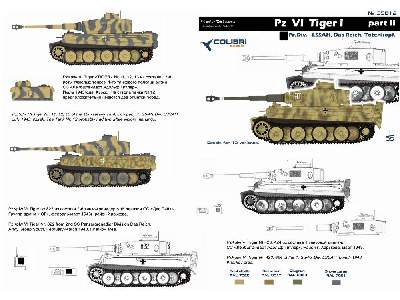 Pz Vi Tiger I - Part Ii Ss-pz.Div- Lssah, Das Reich, Totenkorf - image 3