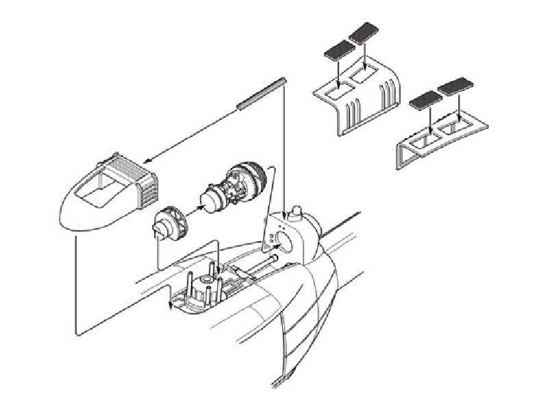 UH-1D Engine Set for Dragon kit - image 1