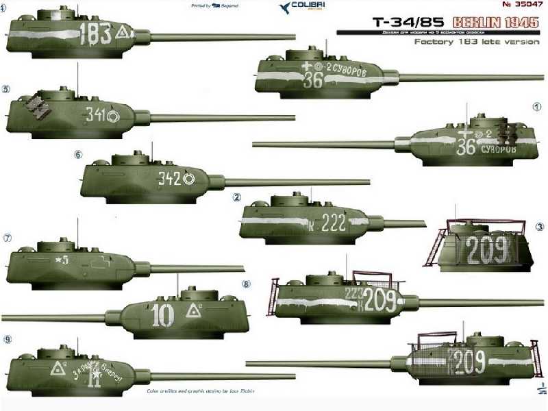 &#1058;-34-85 Factory 183 (&#1041;&#1077;&#1088;&#1083;&#1080;&#1085; 1945) - image 1