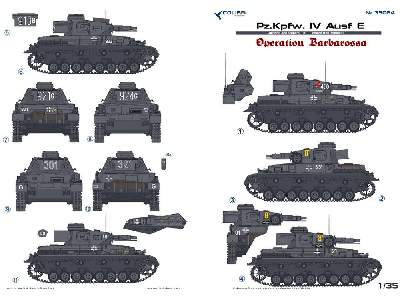 Pz.Kpfw. Iv Ausf.E Operation Barbarossa - image 1