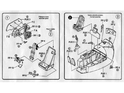 Me-163B Interior set - image 3