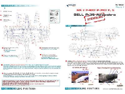 Bell &#1056;-39 Stenciling Part I (Mk I, P-400, P-39 D) - image 2