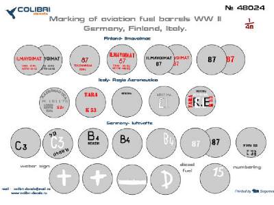 Marking Of Aviation Fuel Barrels Wwii - image 2