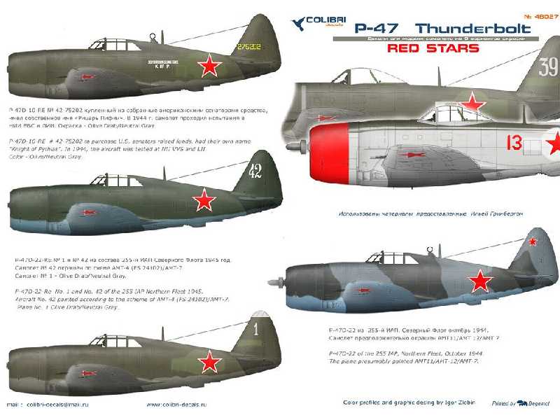 P-47 Thunderbolt Red Stars - image 1