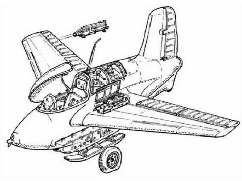 Me-163B Exterior set - image 1