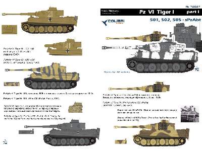Pz.Kpfw. Vi Tiger I - Part I 501, 502, 505, Spzabt - image 3
