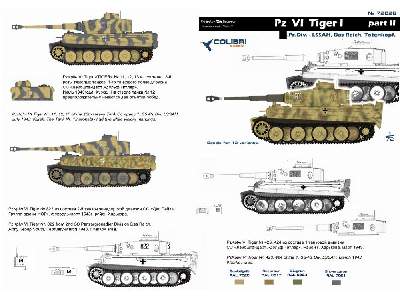 Pz.Kpfw. Vi Tiger I - Part Ii Ss-pz.Div- Lssah, Das Reich, Totenkorf - image 3