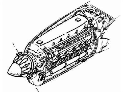 Fw-189A Engine set - image 4