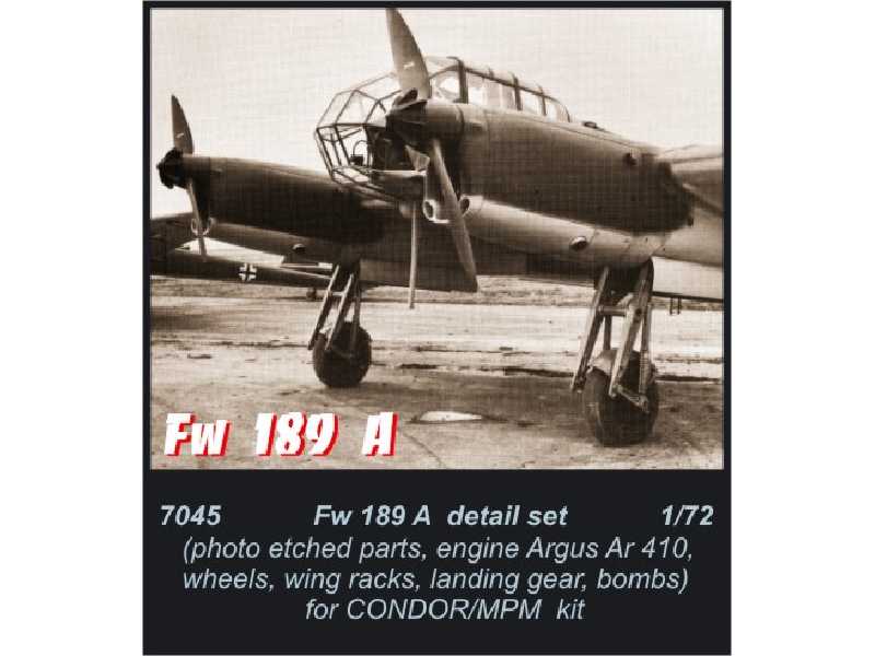 Fw-189A Detail set - image 1 Fw-189A Detail set - image 1