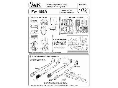 Fw-189A Detail set - image 2