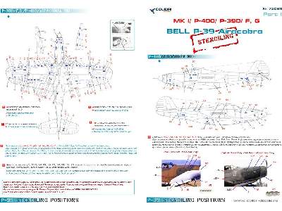 Bell &#1056;-39 Stenciling Part I (Mk I, P-400, P-39 D) - image 2