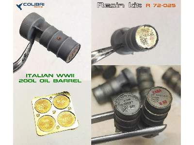 Italian Wwii 200 L Oil Barrel - image 1