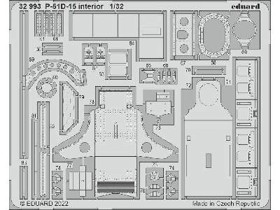 P-51D-15 interior 1/32 - Revell - image 2