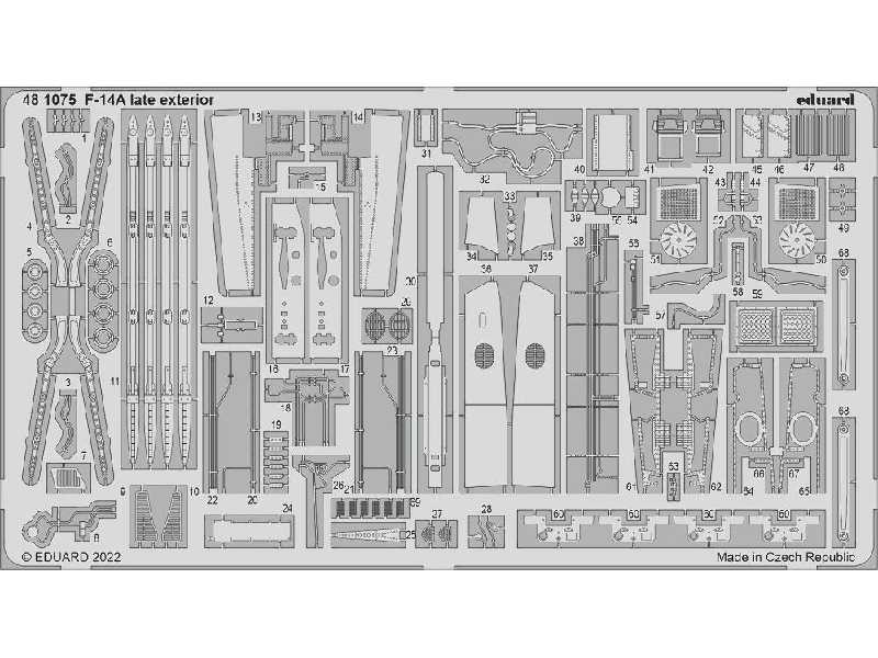 F-14A late exterior 1/48 - image 1