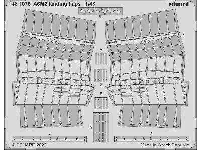 A6M2 landing flaps 1/48 - Eduard - image 1
