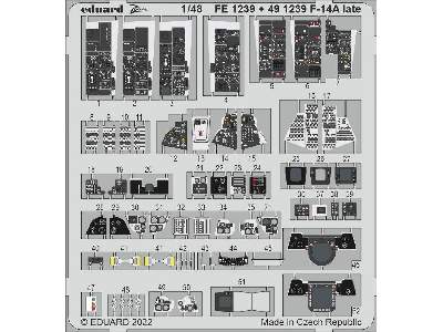 F-14A late interior 1/48 - image 1