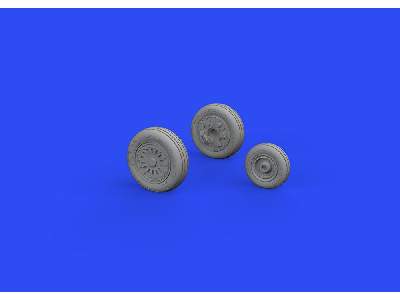 F-16 wheels early 1/48 - Tamiya - image 2