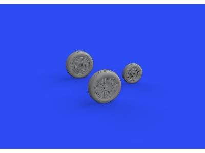 F-16 wheels early 1/48 - Tamiya - image 3