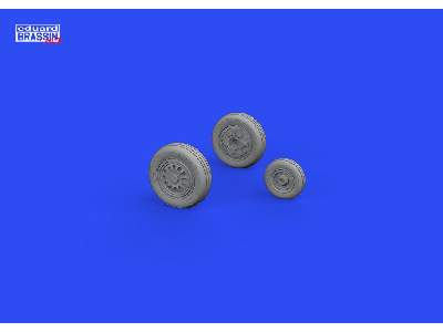 F-16 wheels late 1/48 - Tamiya - image 2