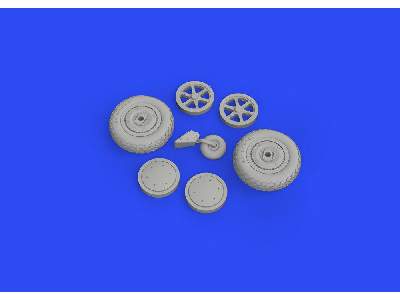 SBD-5 wheels 1/48 - Revell - image 1