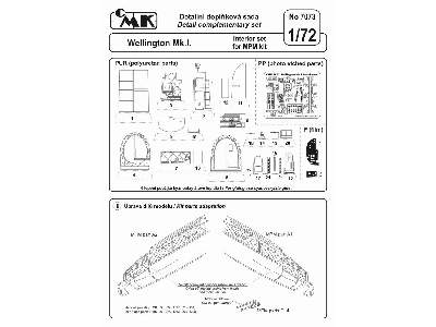 Wellington Mk.I interior set - image 2