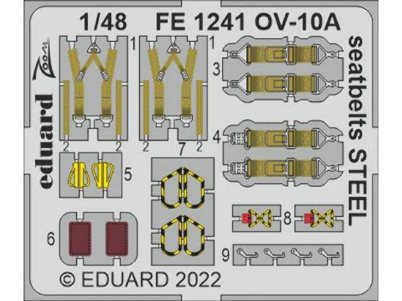 OV-10A seatbelts STEEL 1/48 - Icm - image 1