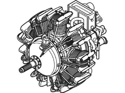 Wright 1820 Cyclone-US engine of WWII - image 1