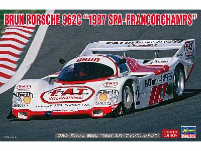 Brun Porsche 962c 1987 Spa-francorchamps - image 1