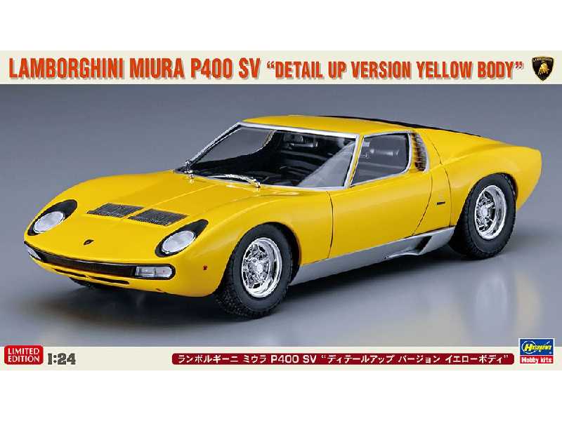 Lamborghini Miura P400 Sv Detail Up Version Yellow Body - image 1