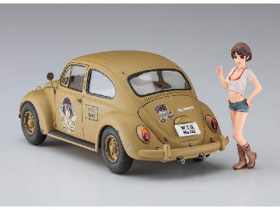 52288 Wild Egg Girls Volkswagen Beetle Type 1 Rei Hazumi W/Figure - image 2