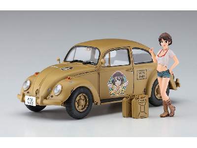 52288 Wild Egg Girls Volkswagen Beetle Type 1 Rei Hazumi W/Figure - image 3