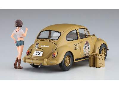 52288 Wild Egg Girls Volkswagen Beetle Type 1 Rei Hazumi W/Figure - image 4