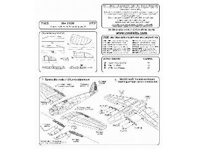 He 111H control surface set - image 2